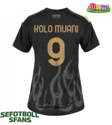 Juventus Randal Kolo Muani #9 Tredje Tröja Kvinnor 2026-27 Kortärmad